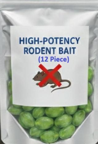High Protein Rodent Bait 12 Tablets (Pack of 1)