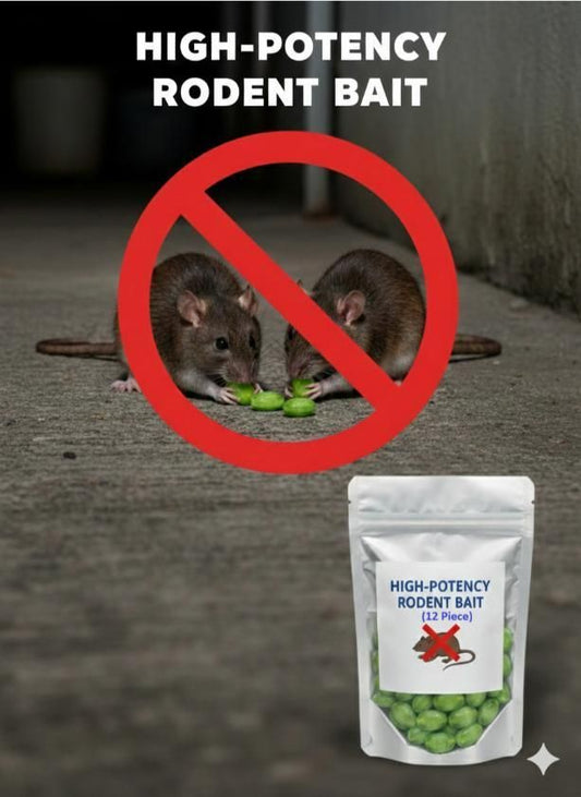 High Protein Rodent Bait 12 Tablets (Pack of 1)